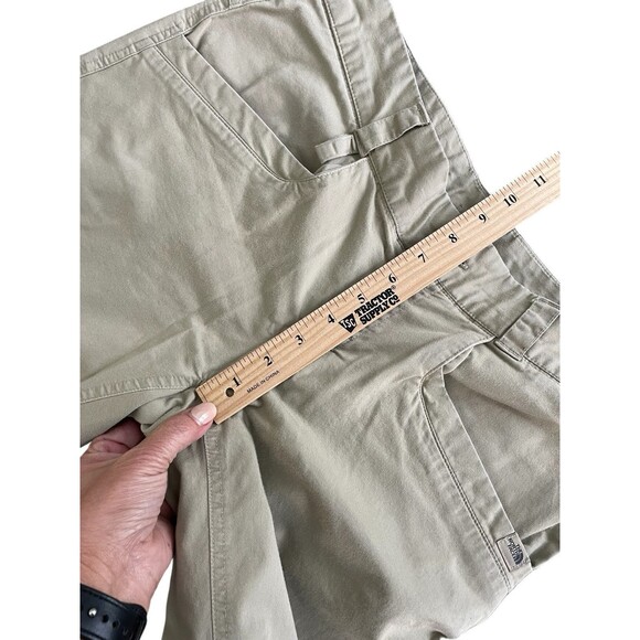 The North Face Women's Tan Stretch Capri Size 8 Regular Outdoor Hiking Walking - Picture 10 of 13